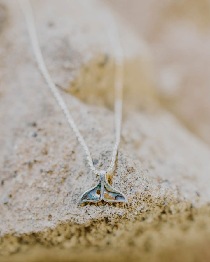 colgante cola ballena abalon