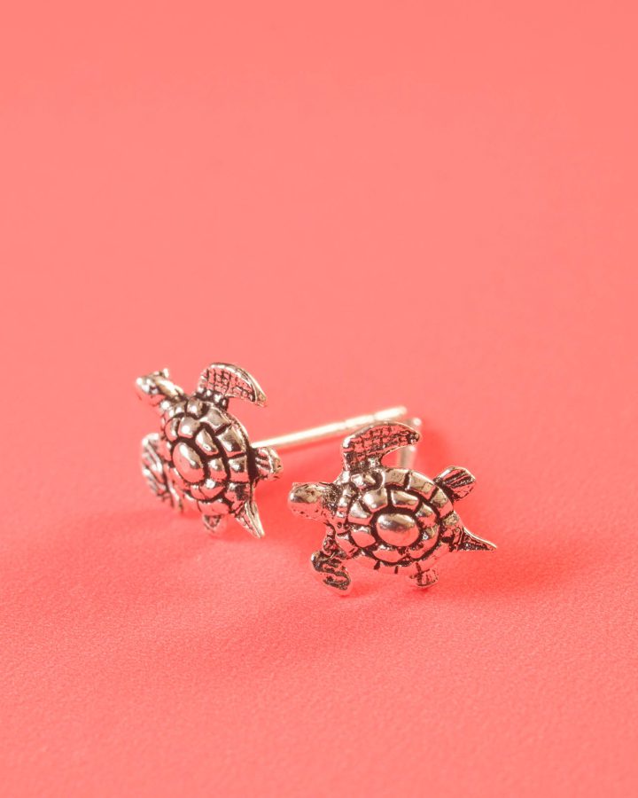 pendinete mini en plata de ley tortuga