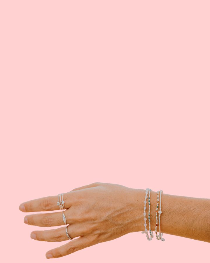 pulseras plata de ley piedras naturales minerales